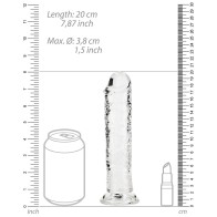 RealRock Crystal Clear Dildo 7 inches - Ultimate Pleasure