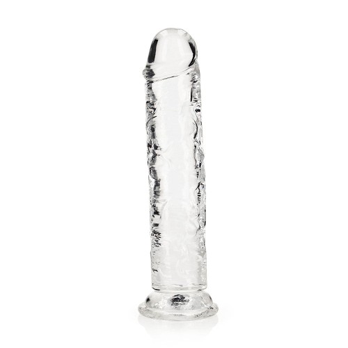 Dildo Transparente RealRock de 9 Pulgadas para el Placer Definitivo