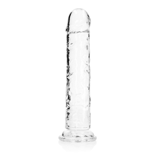 Dildo Recto Transparente de 11 pulgadas RealRock para el Placer