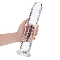 RealRock Clear Straight 11 inch Dildo for Pleasure