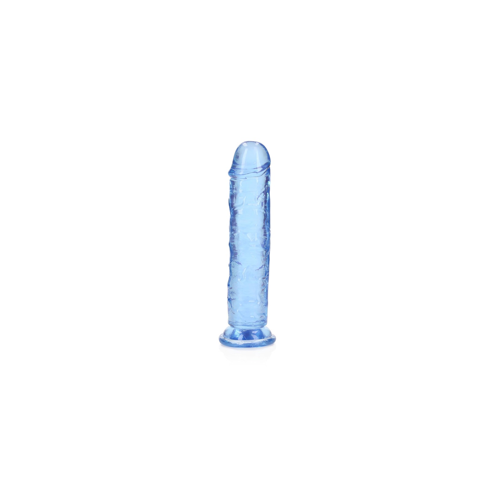 Dildo de Cristal Recto RealRock - Asombrosa Claridad