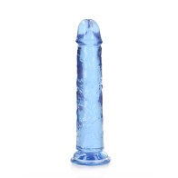 Dildo de Cristal Recto RealRock - Asombrosa Claridad