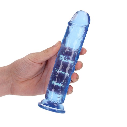 Dildo de Cristal Recto RealRock - Asombrosa Claridad