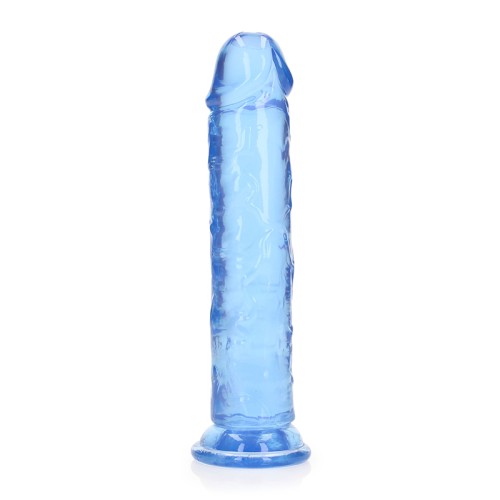 Dildo Cristal Claro RealRock de 8 in. para Placer Excepcional