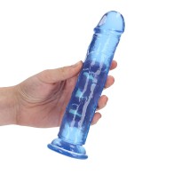 Dildo Cristal Claro RealRock de 8 in. para Placer Excepcional