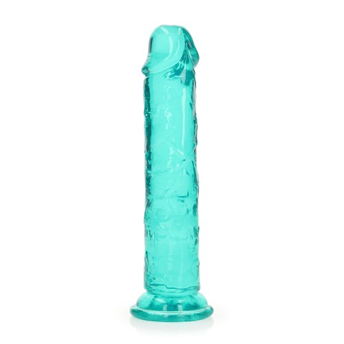 RealRock Crystal Clear Straight 7 in. Dildo