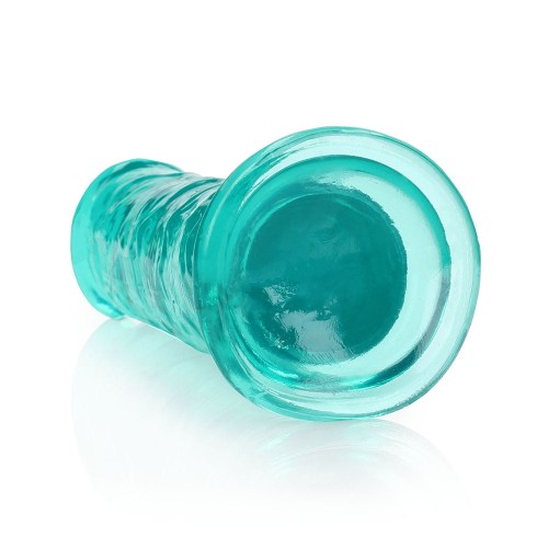 Dildo Recto RealRock Crystal Clear de 7 in.