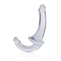 Dildo Strap-On Transparente RealRock Crystal Clear