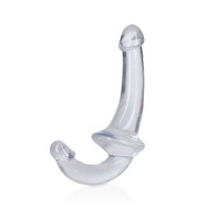 Dildo Strap-On Transparente RealRock Crystal Clear