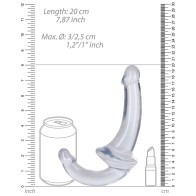 Dildo Strap-On Transparente RealRock Crystal Clear