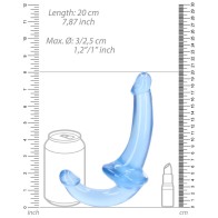 RealRock Crystal Clear Strapless Dildo for Intense Pleasure