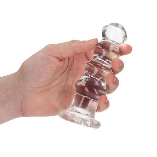 Dildo Transparente RealRock para Placer Dual