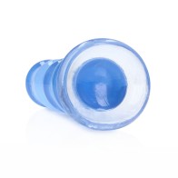 RealRock Crystal Clear Curvy Dildo