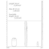 Crystal Clear RealRock Double Dong - Unmatched Pleasure