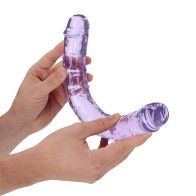 Dildo Doble Transparente Crystal Clear de 13 in.