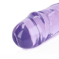 Dildo Doble Transparente Crystal Clear de 13 in.