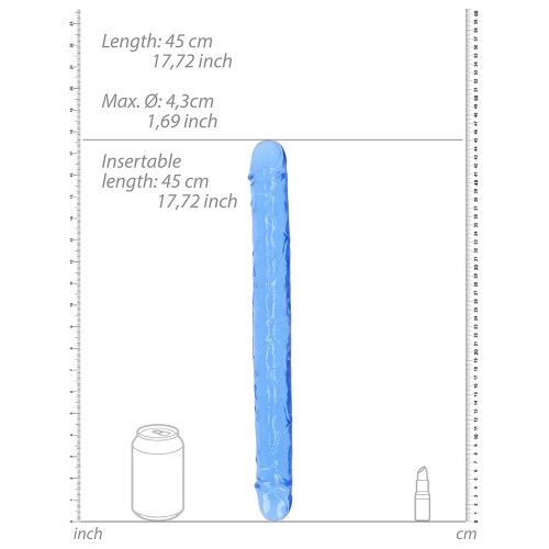 RealRock Crystal Clear Double Dong