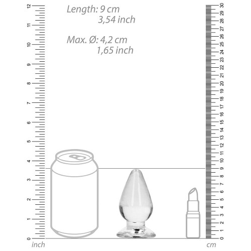 Plug Anal Crystal Clear RealRock