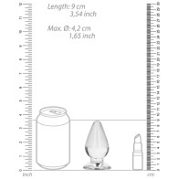 Plug Anal Crystal Clear RealRock