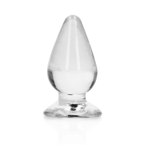 RealRock Crystal Clear 4.5 inch Anal Plug