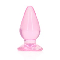 Plug Anal Crystal Clear RealRock para Placer