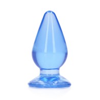 Plug Anal Crystal Clear RealRock 4.5 in.