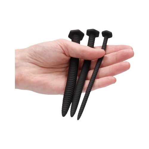 Ouch! Urethral Sounding Silicone Plug Set