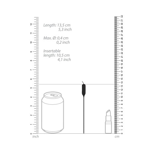 OUC! Urethral Sounding Remote-Controlled Vibrating Plug