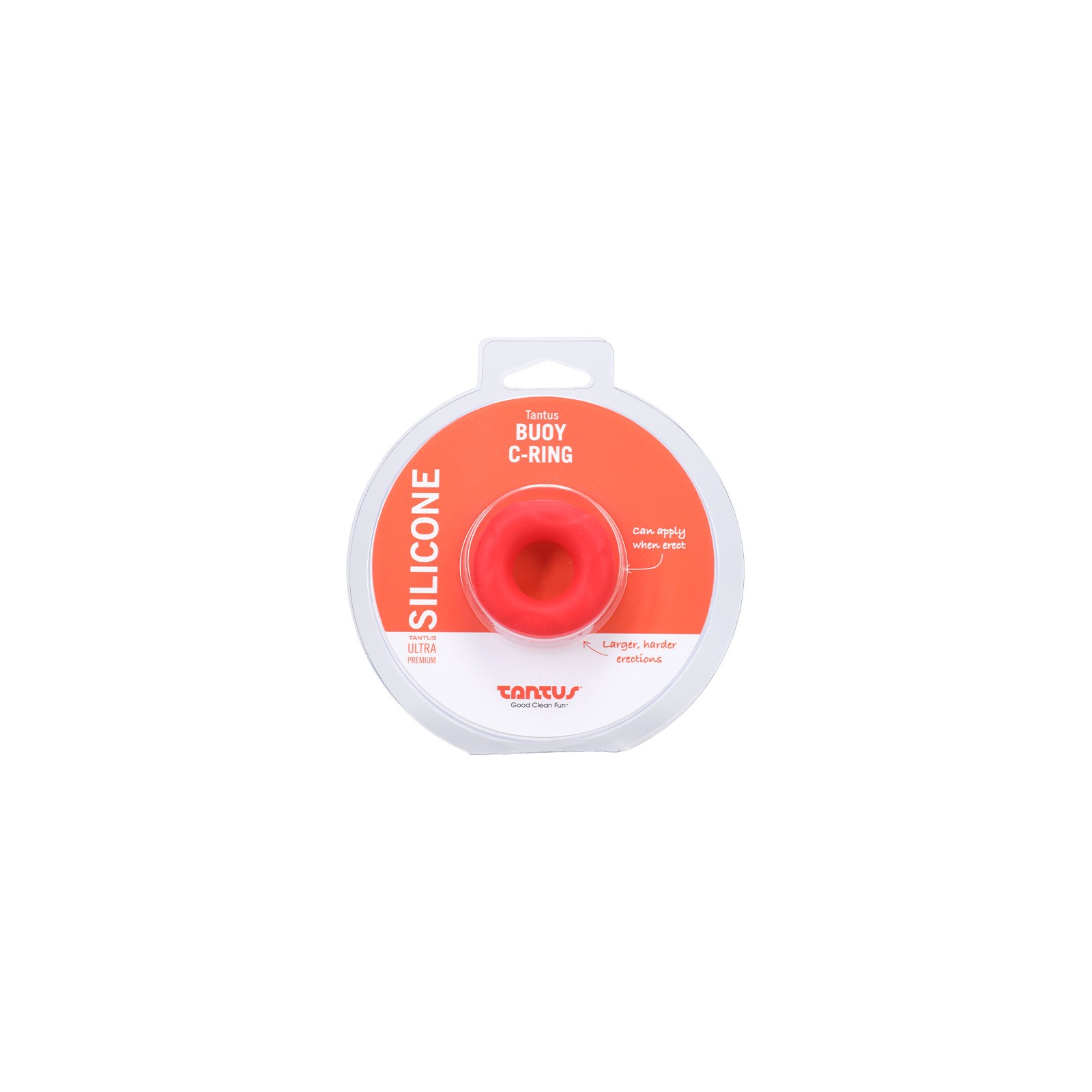 Tantus Buoy C-Ring Small Red