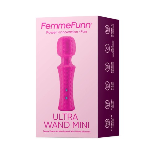 FemmeFunn Ultra Wand Mini Rechargeable Vibrator