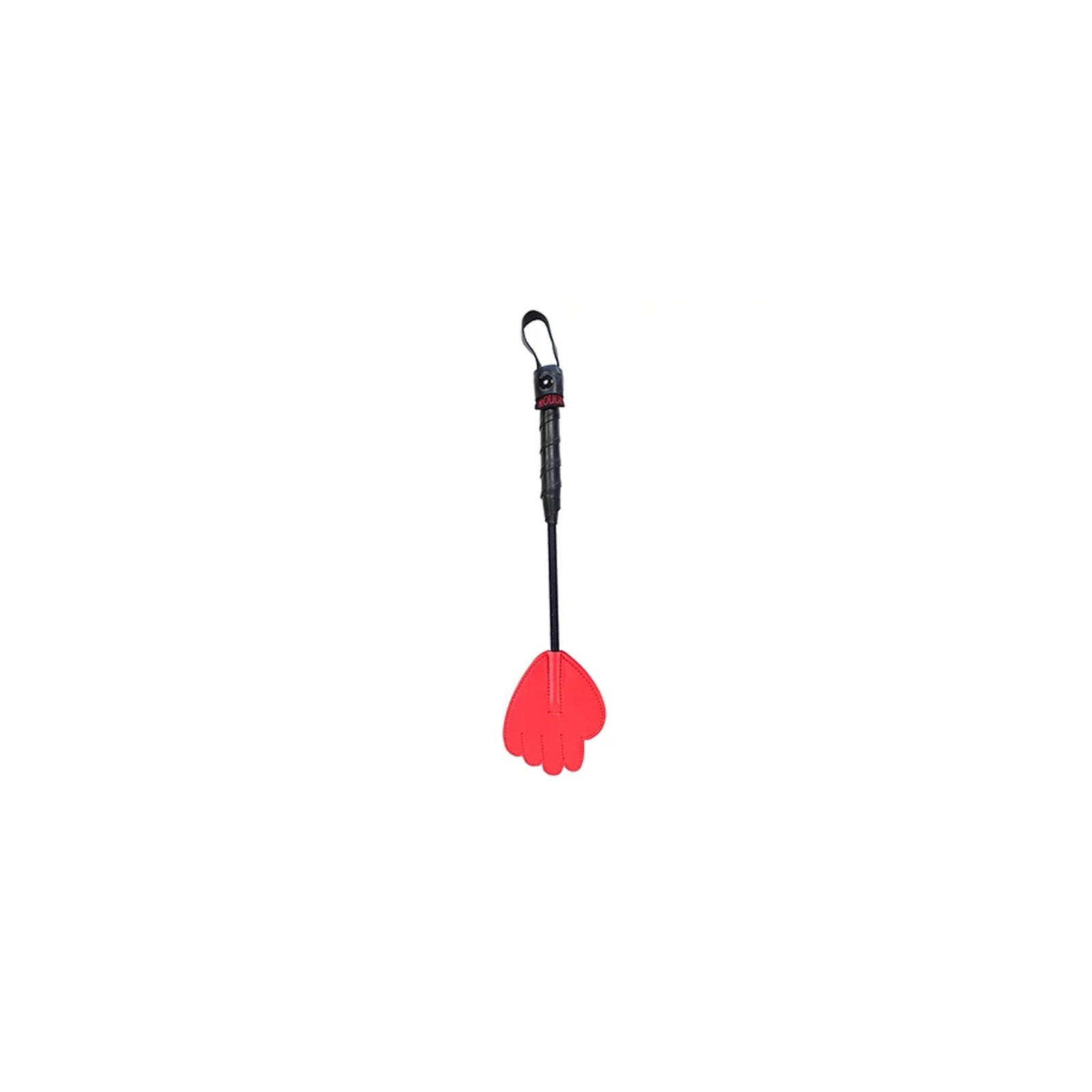 Rouge Mini Leather Hand Riding Crop for Play