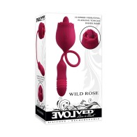 Vibrador Doble Evolved Wild Rose Rojo