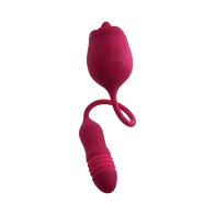 Vibrador Doble Evolved Wild Rose Rojo