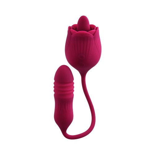 Evolved Wild Rose Dual-Ended Vibrator Red