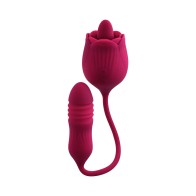 Vibrador Doble Evolved Wild Rose Rojo