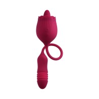 Vibrador Doble Evolved Wild Rose Rojo