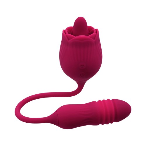 Evolved Wild Rose Dual-Ended Vibrator Red