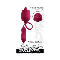 Vibrador Doble Evolved Wild Rose Rojo