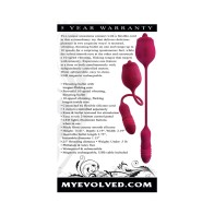 Vibrador Doble Evolved Wild Rose Rojo