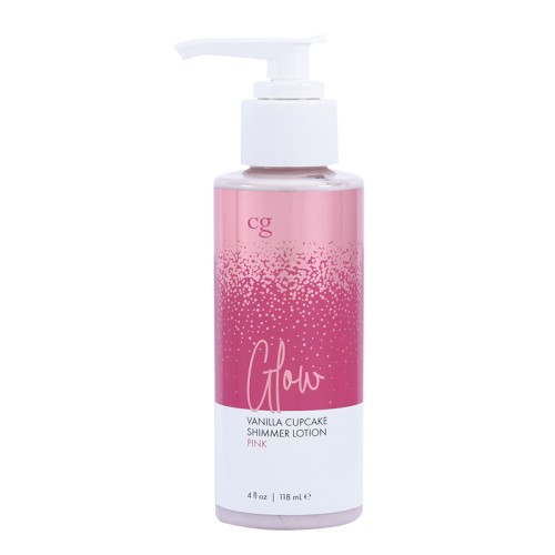 CG Glow Vanilla Cupcake Shimmer Lotion Pink