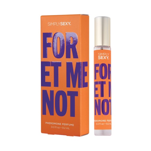 Simply Sexy Perfume Infundido con Feromona Forget Me Not 0.3 oz