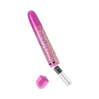 Vibrador Slimline Celestial Rosa para Relajación