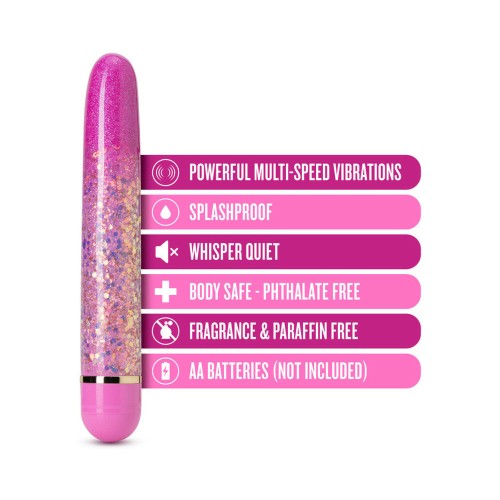 Vibrador Slimline Celestial Rosa para Relajación