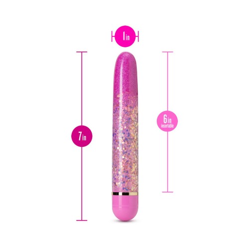 Vibrador Slimline Celestial Rosa para Relajación