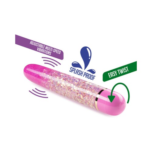 Vibrador Slimline Celestial Rosa para Relajación