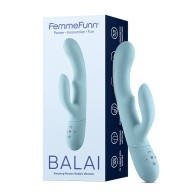 Vibrador Recargable de Movimiento Oscilante FemmeFunn Balai