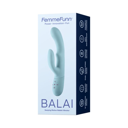 Vibrador Recargable de Movimiento Oscilante FemmeFunn Balai