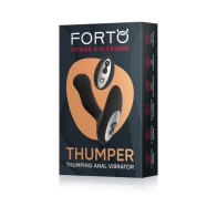 Forto Thumper Rechargeable Remote-Controlled Vibrator