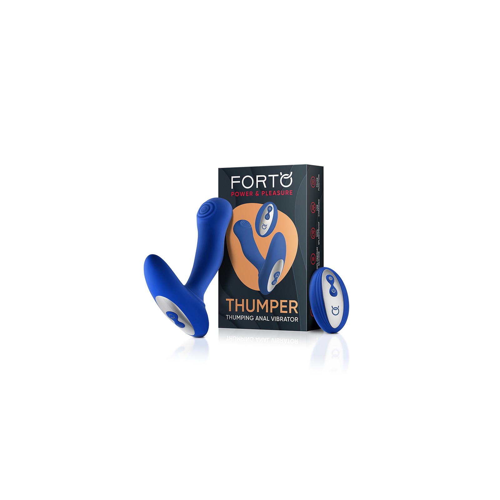 Forto Thumper Rechargeable Anal Vibrator