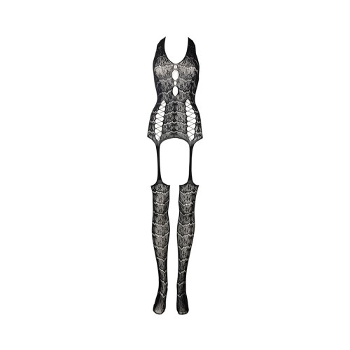 Le Desir Lace Suspender Bodystocking for Seduction